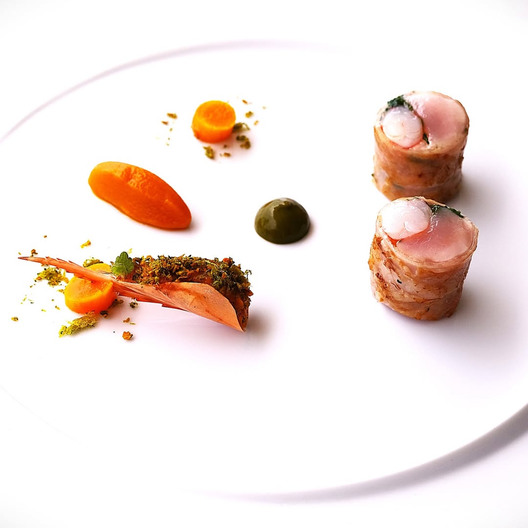 Rencontre entre la mer et la terre au Restaurant des Rois © La Réserve de Baulieu 