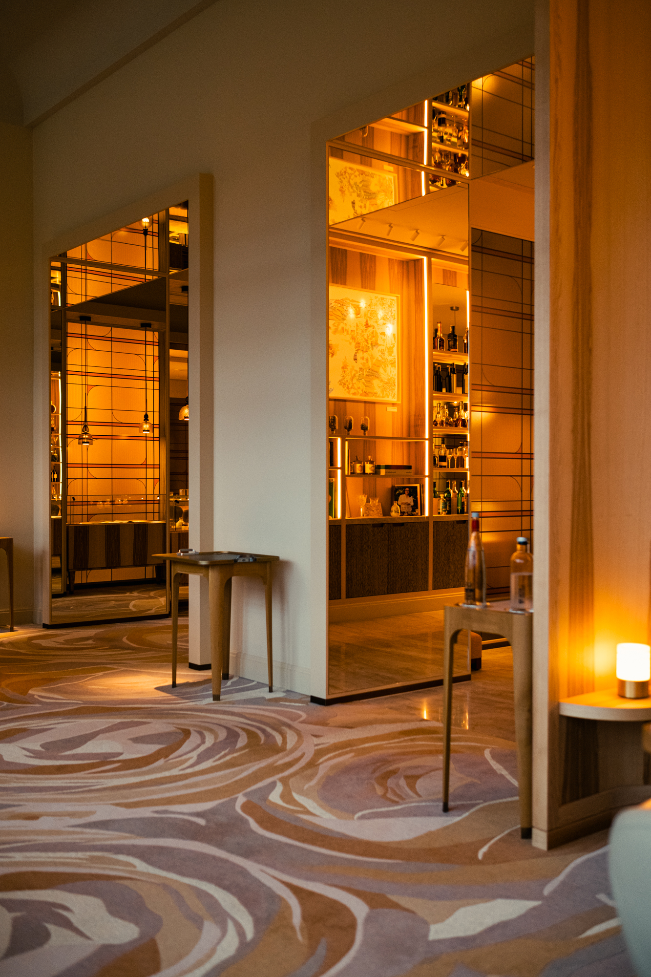 Le restaurant de l'hôtel © Mathieu Bonnevie 