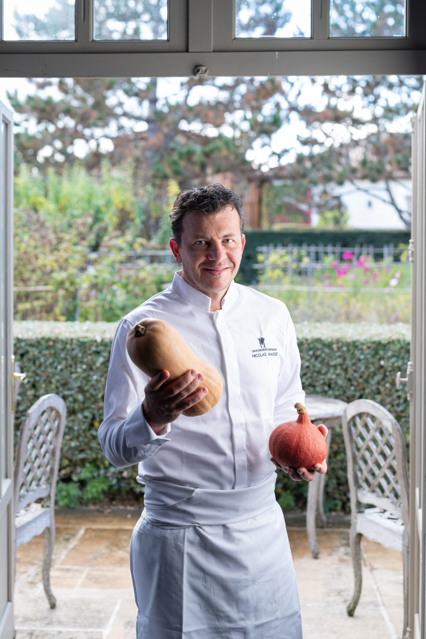Nicolas Masse, chef du restaurant Grand'Vigne aux Sources Caudalie © Lucas Gurdjian