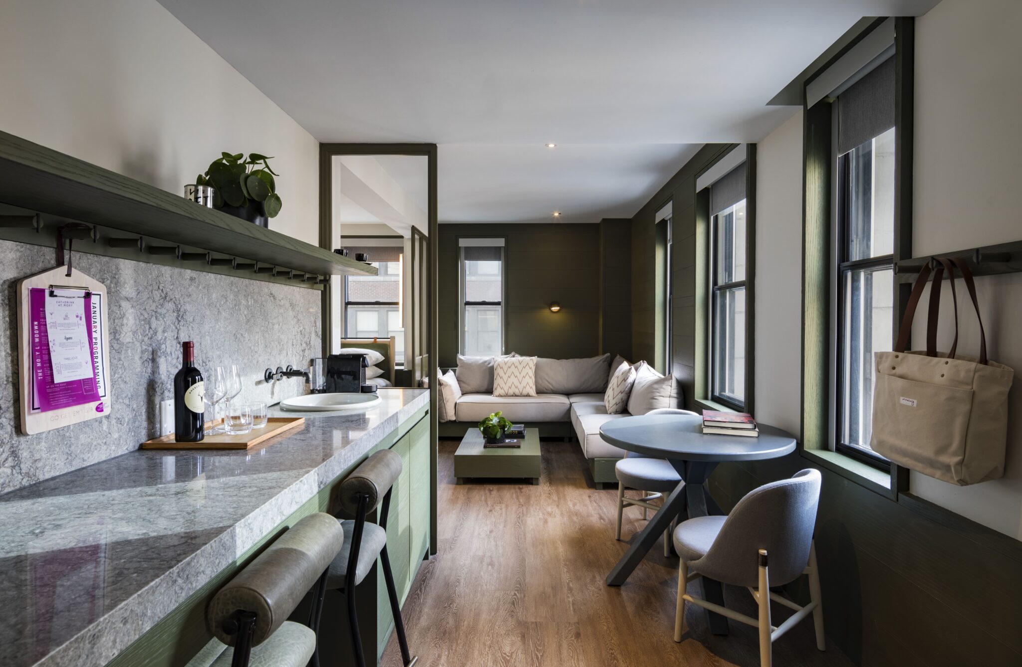 Suite du Moxy © Moxy Times Square