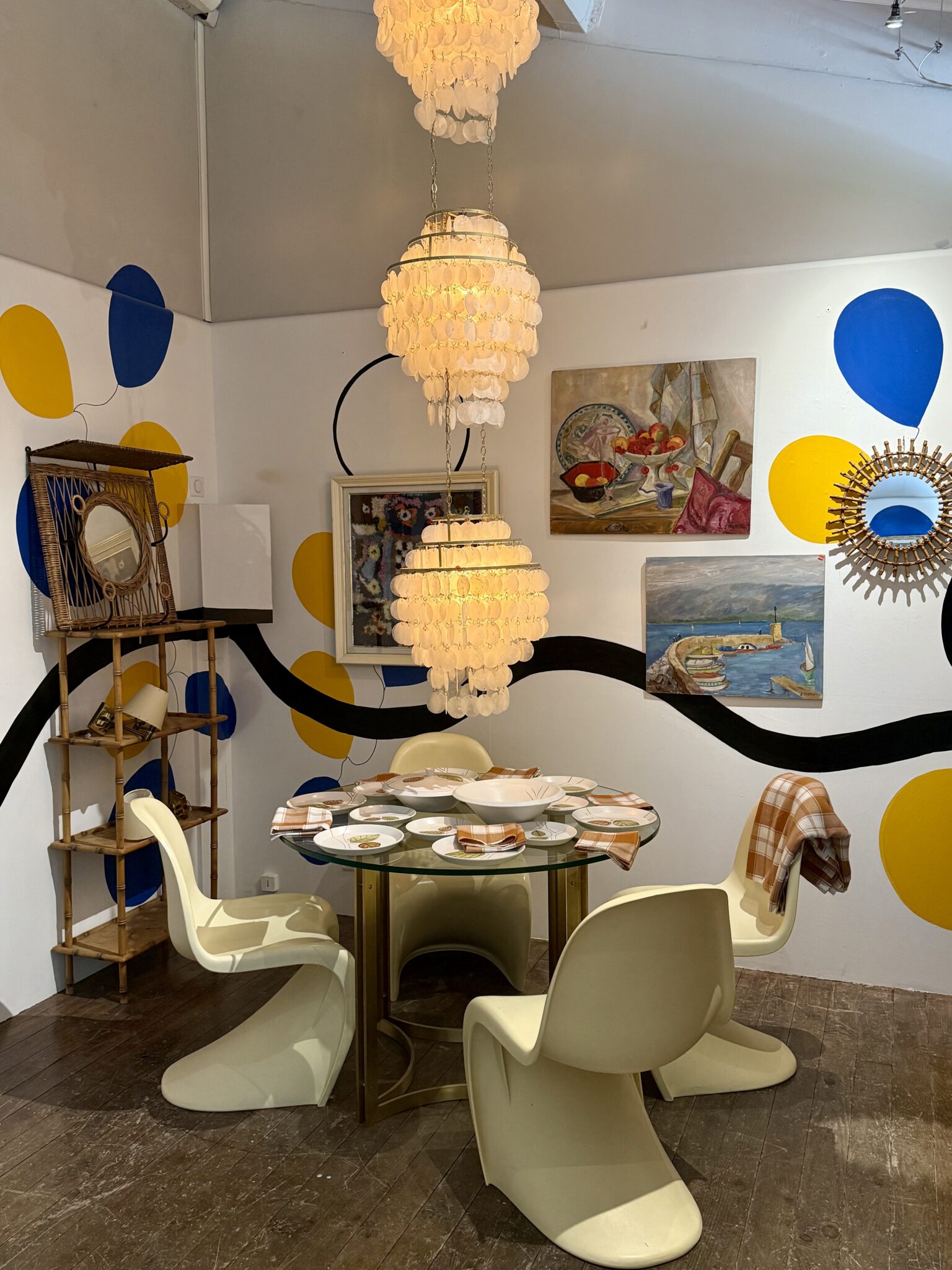 Pièce décorée par Nicolas Wamin © E. Laveran