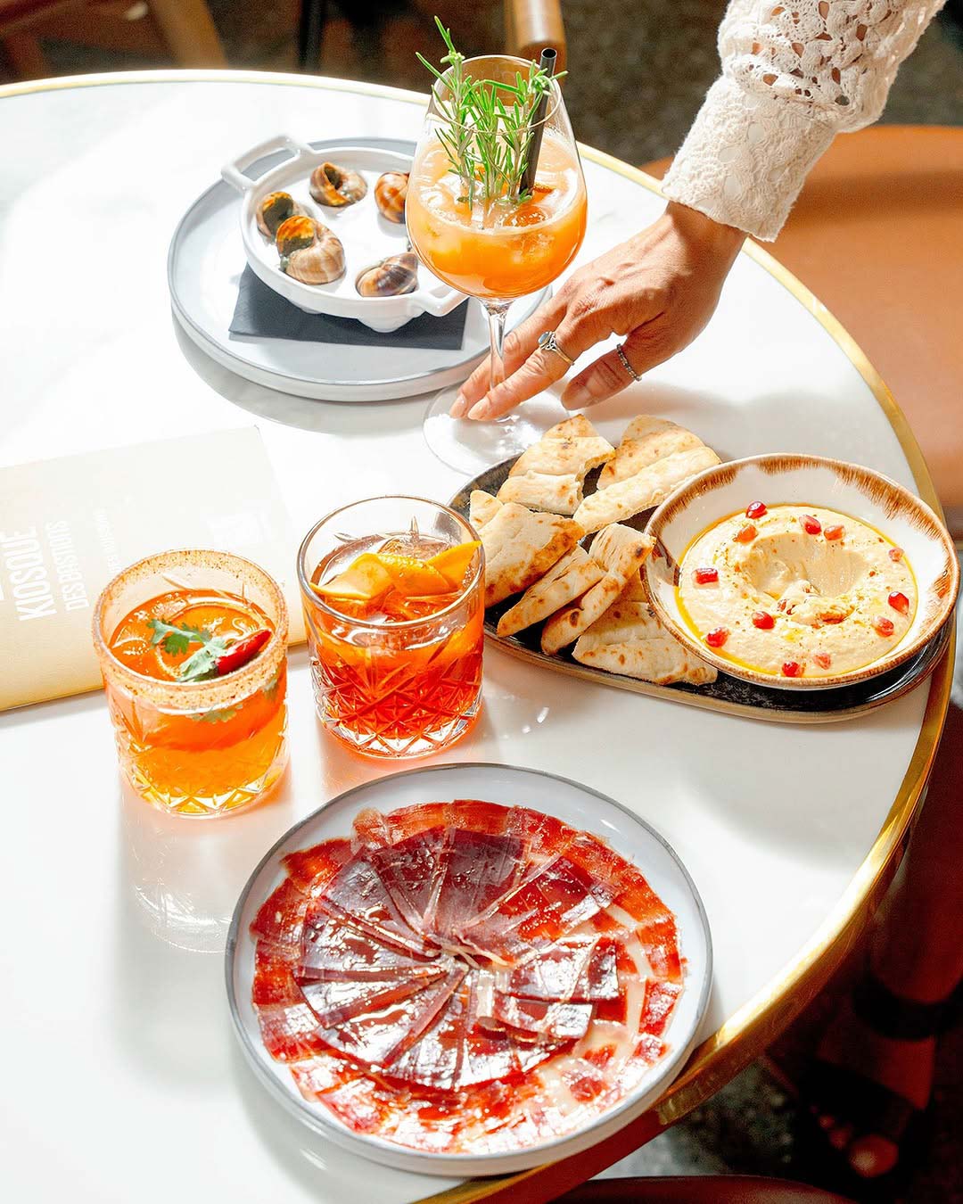 Déjeuner au Kiosque des Bastions © kiosque_des_bastions