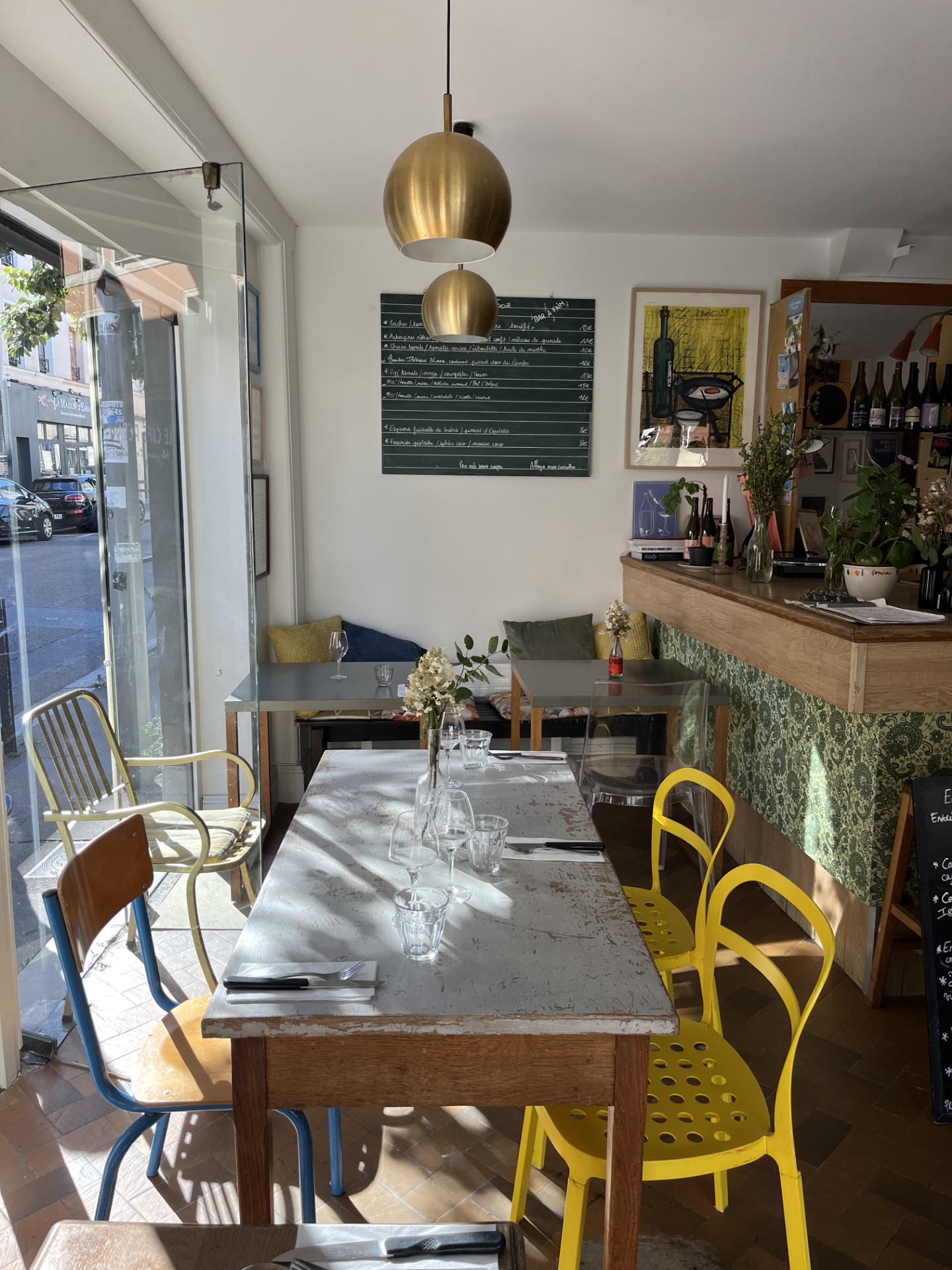 Le restaurant à Rouen, en Normandie, Le Café Perdu
