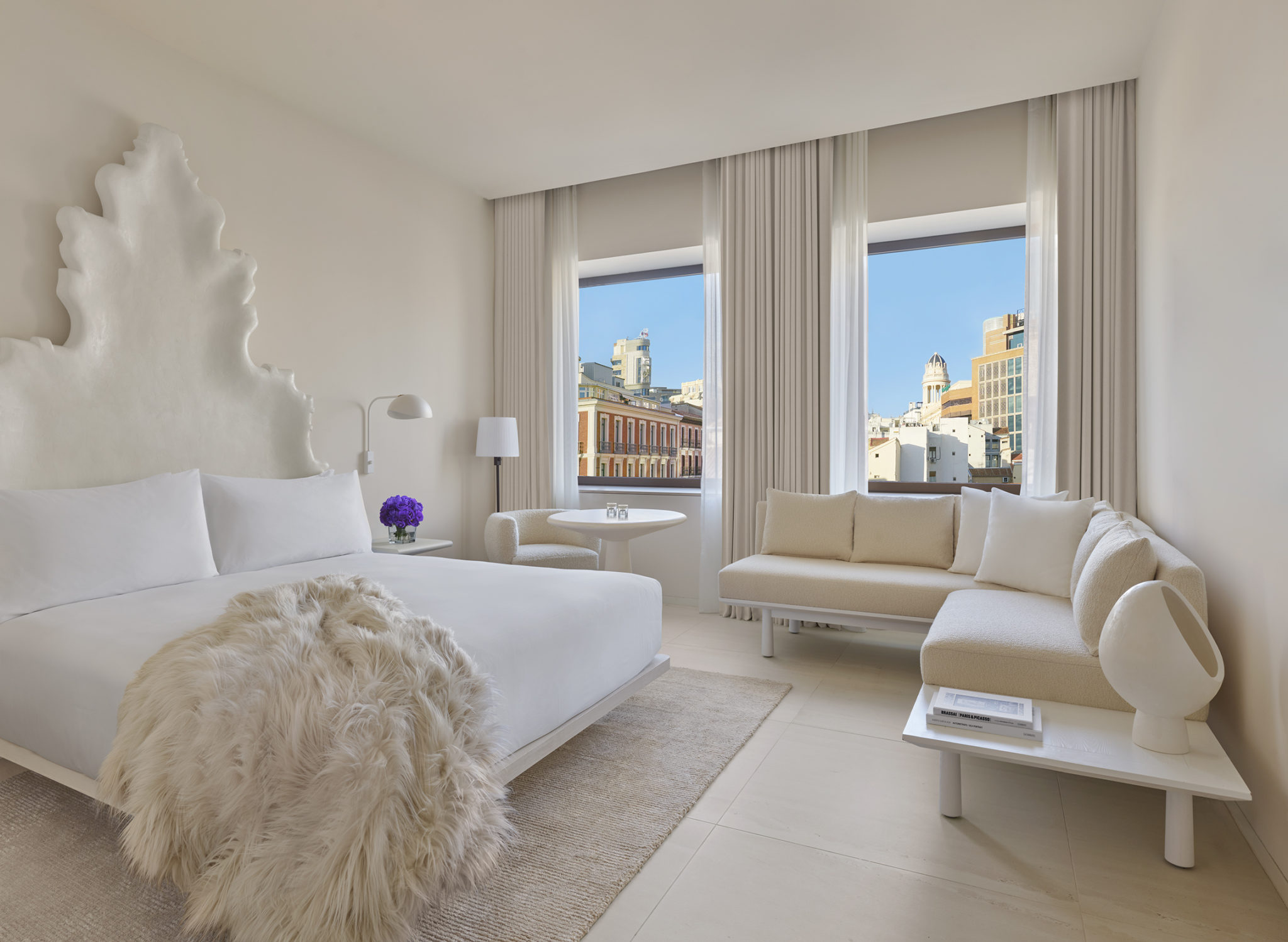 La chambre de l'hôtel à Madrid © Edition