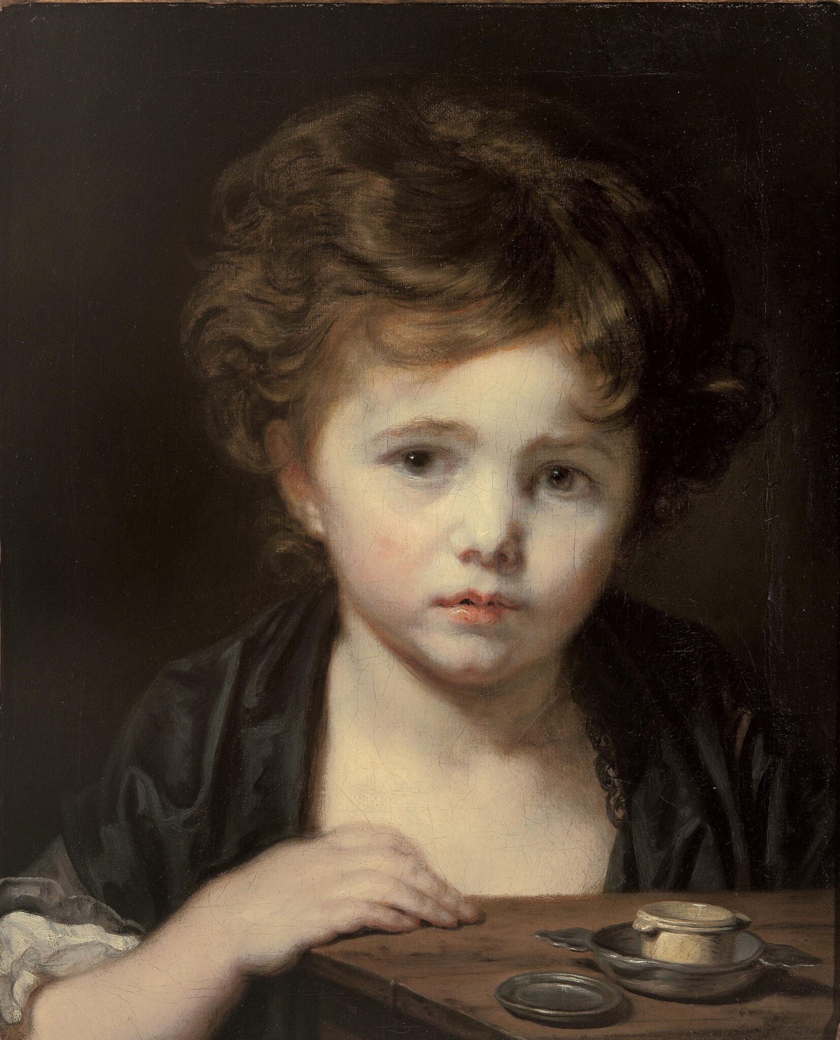 Jean-Baptiste Greuze, Portrait d'Anne-Geneviève (dite Caroline)