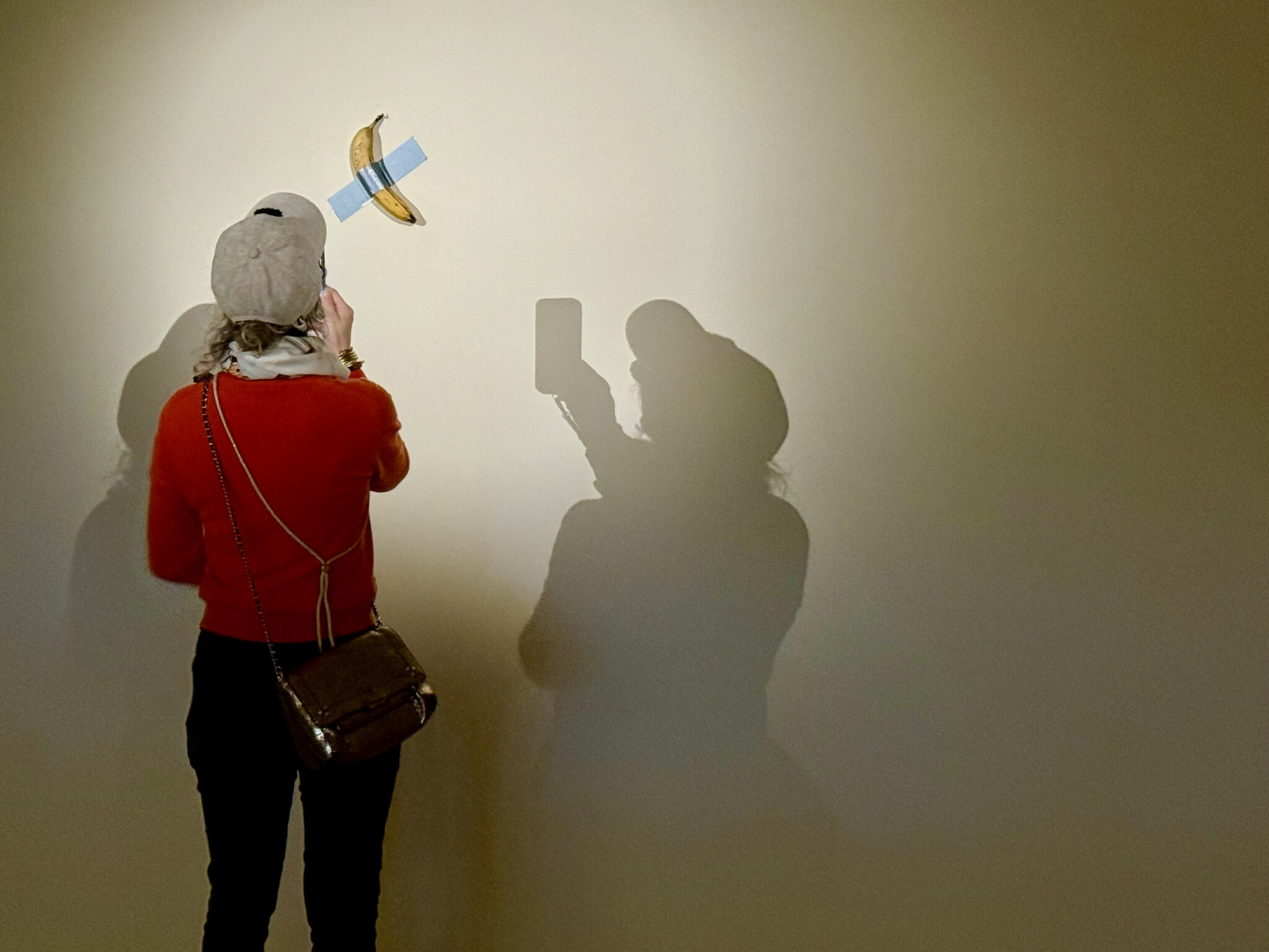 Comedian, le symbole de l'ironie du marché de l'art signé Maurizio Cattelan © Emmanuel Laveran