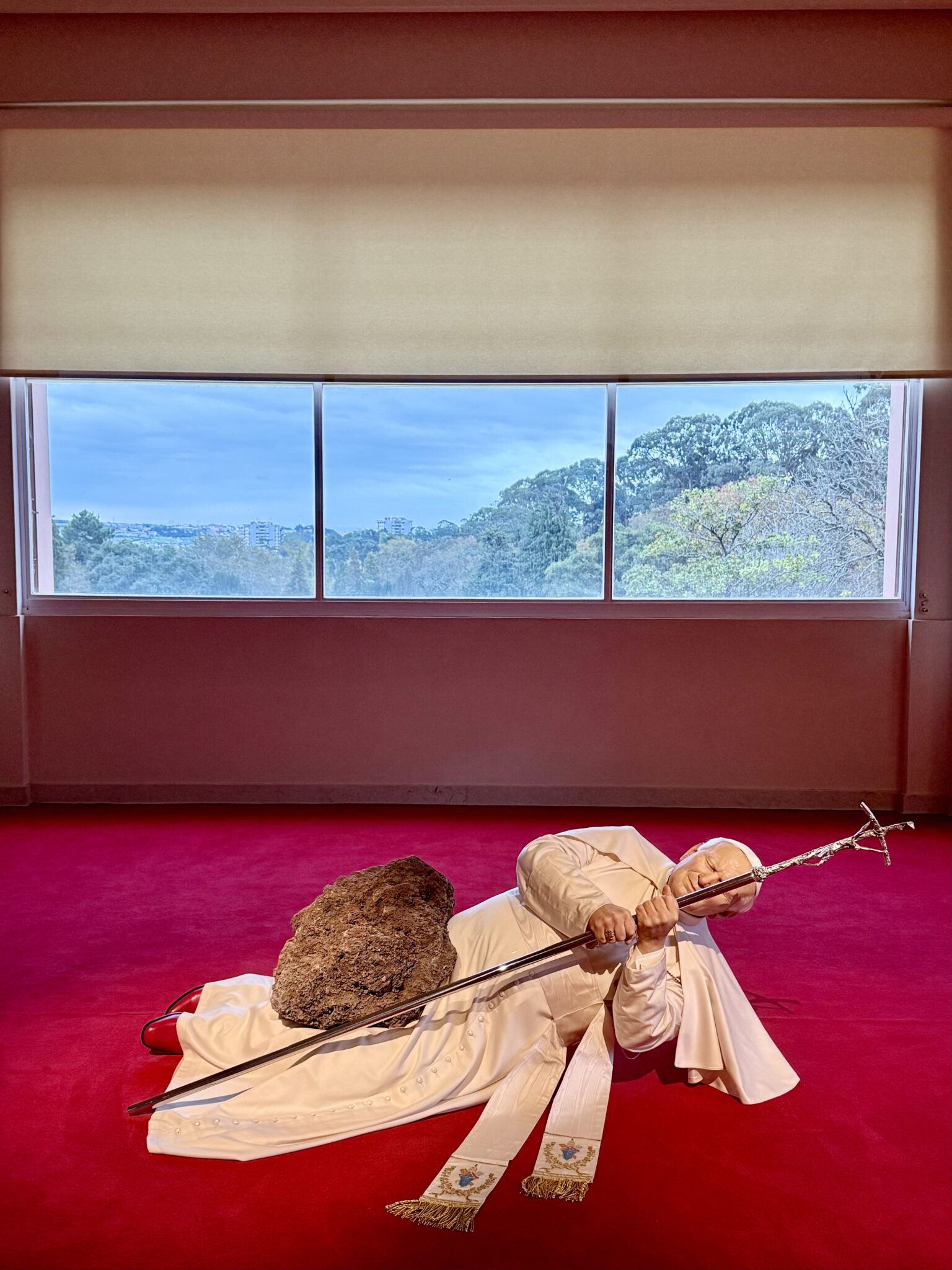 La Nona Ora, un titre faisant référence à l'heure de la mort du Christ sur la croix © Emmanuel Laveran