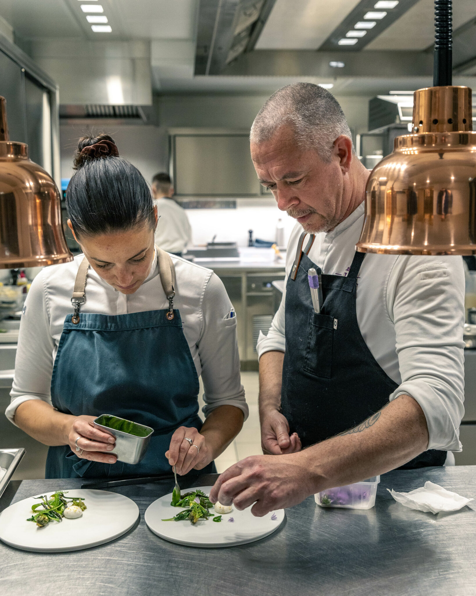Justine Viano et Stephan Paroche © Olivier Pascuito