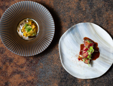 Recette de la Côte de bœuf maturée et queue de bœuf confite par les chefs Justine Viano et Stephan Paroche
