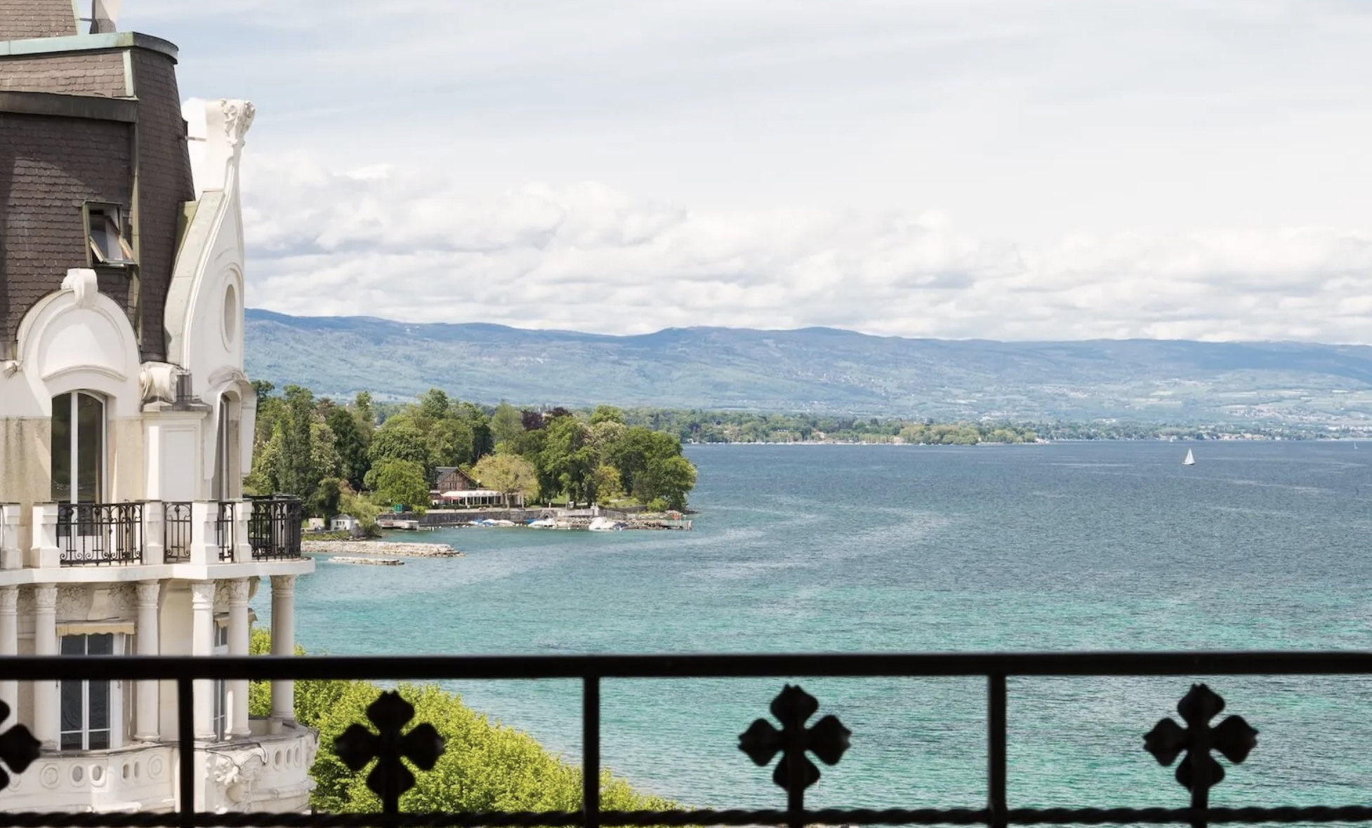 Vue depuis le Woodward à Genève © Hôtel Woodward