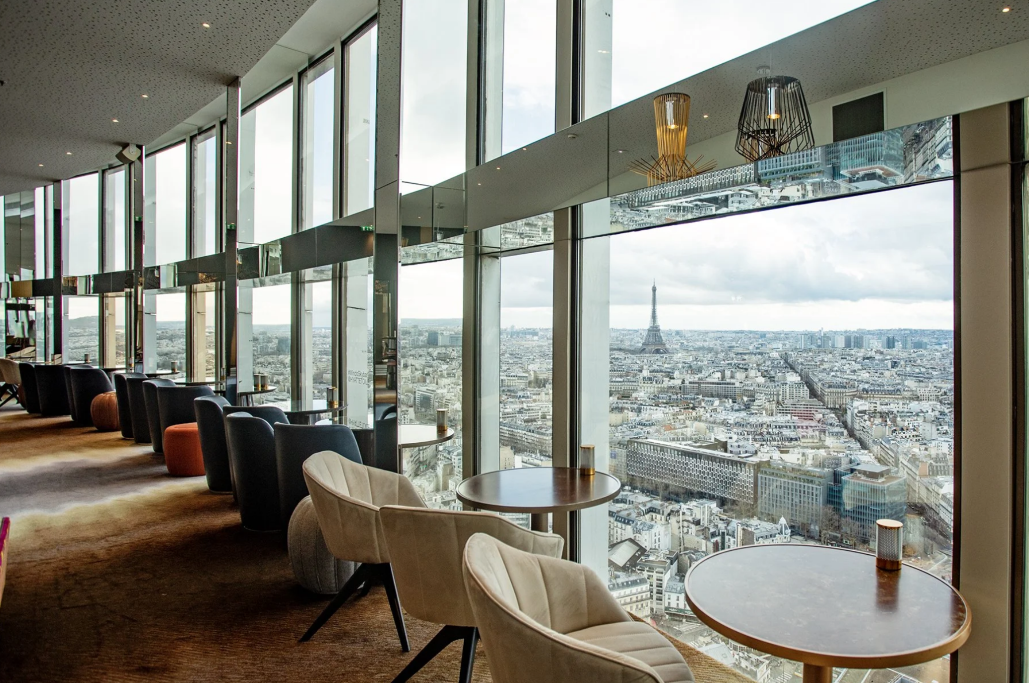 La vue sur Paris du Windo Skybar © Hyatt Regency 