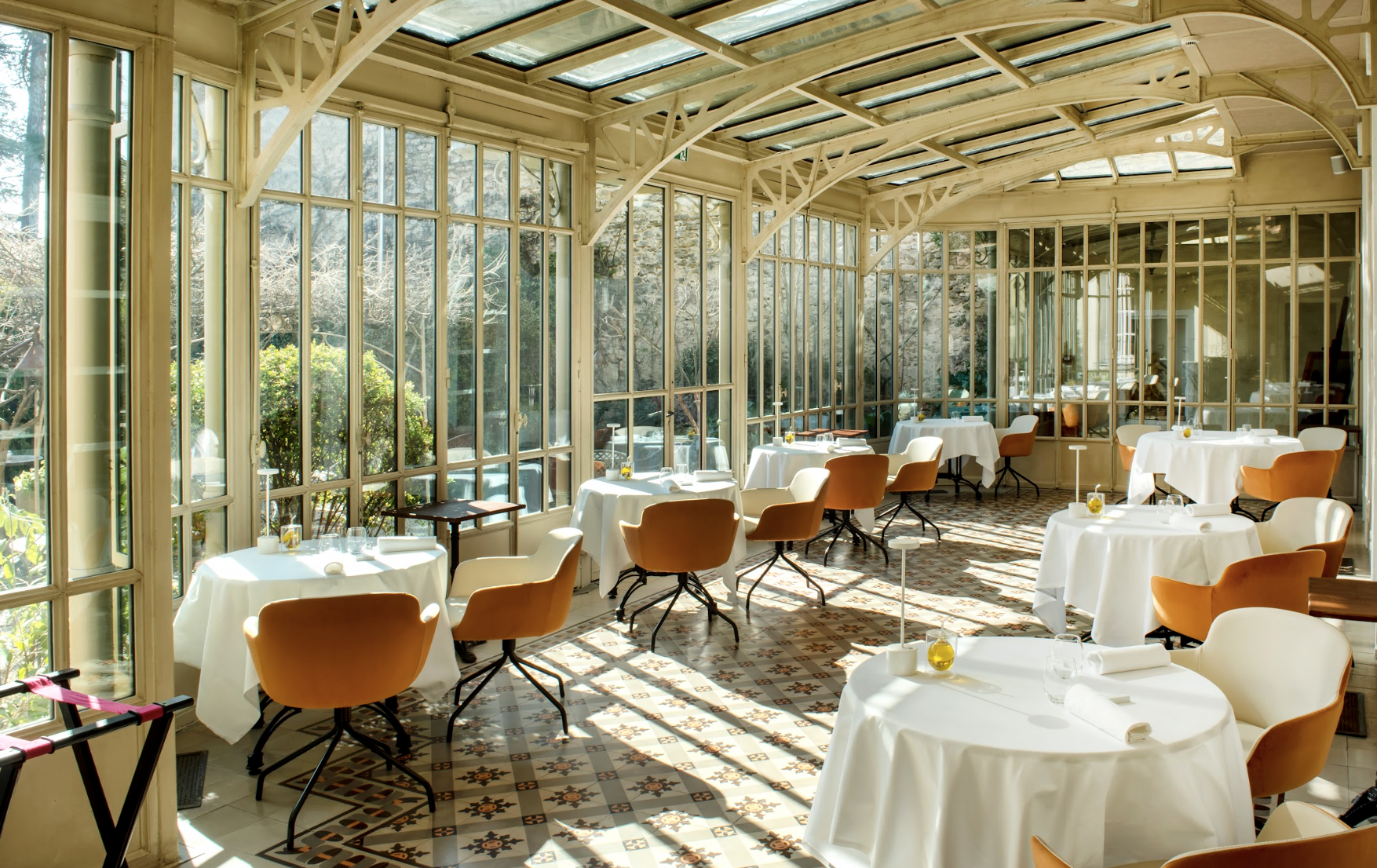 La véranda du restaurant © Alain Maigre