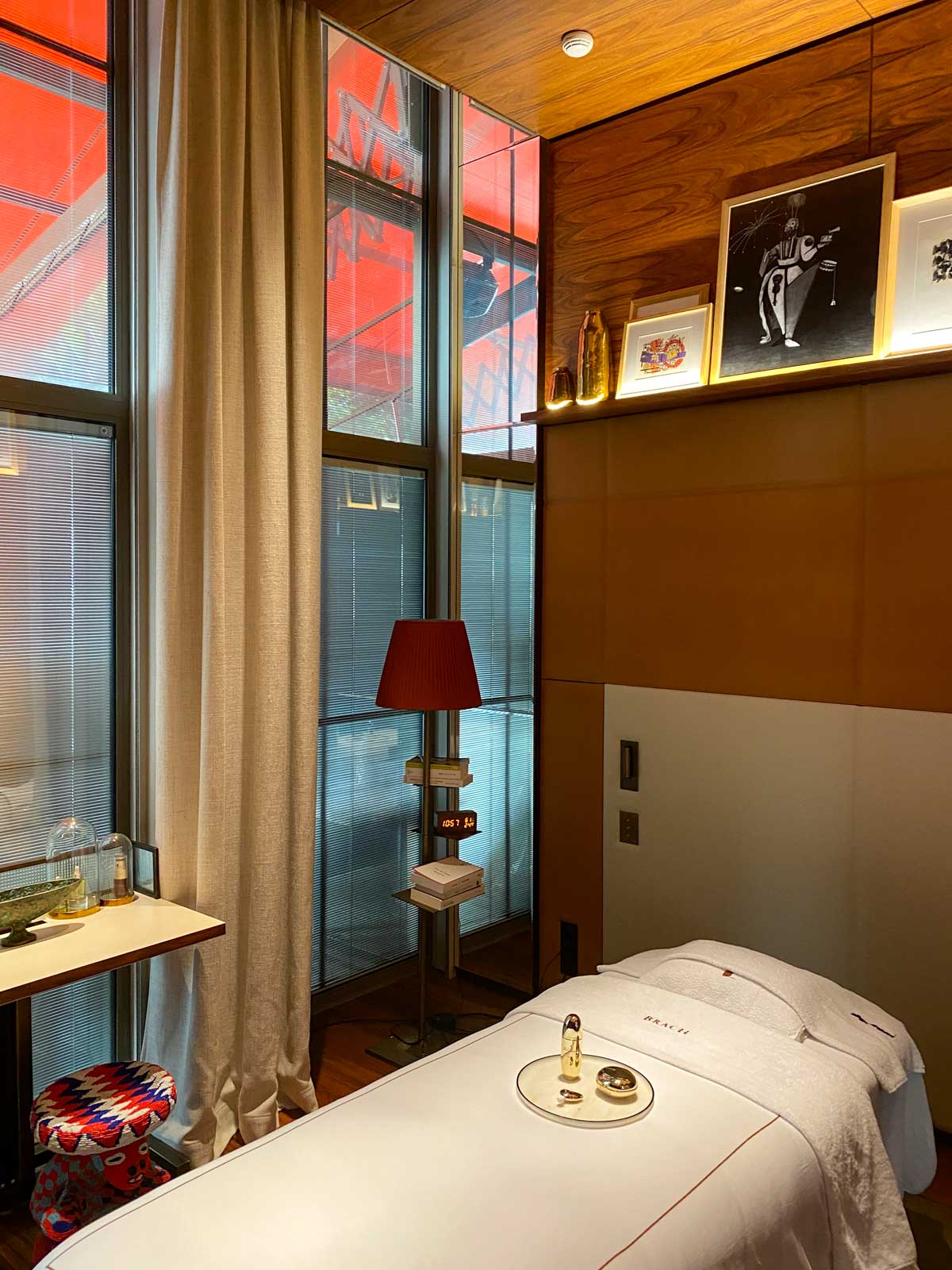 Une cabine de soin dans l'hôtel pour un moment de bien-être © M Gignoux