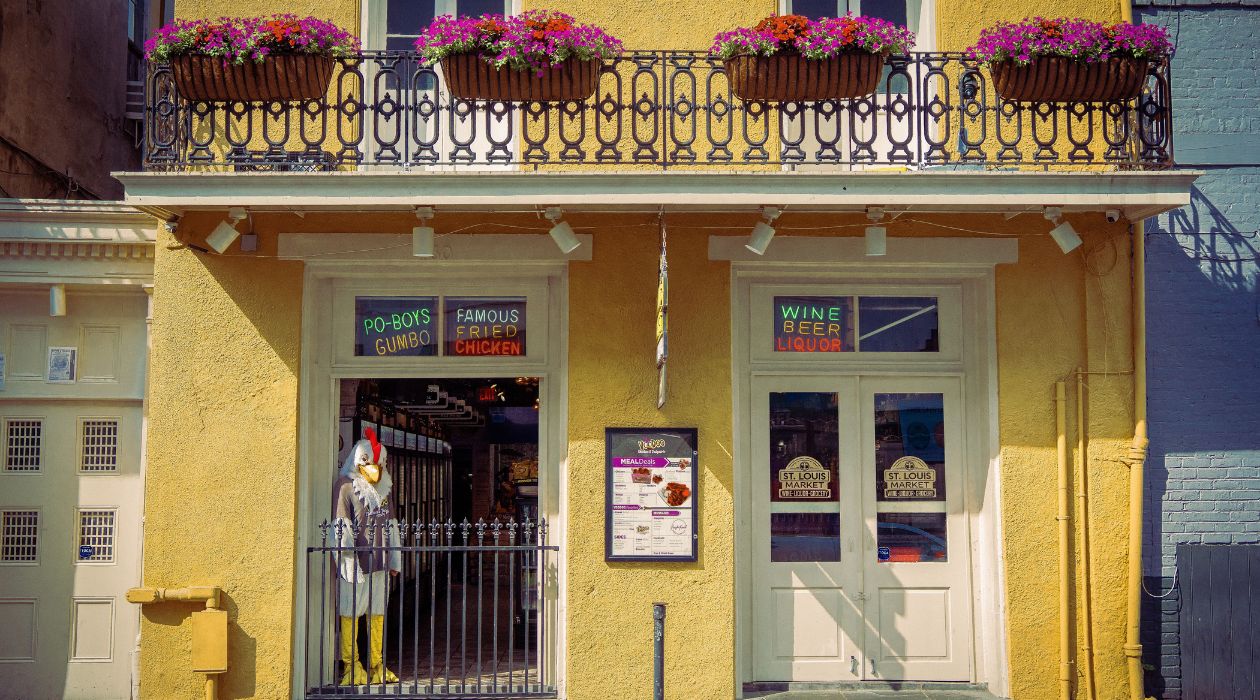 Une façade à la Nouvelle Orléans © Solal Karsenti