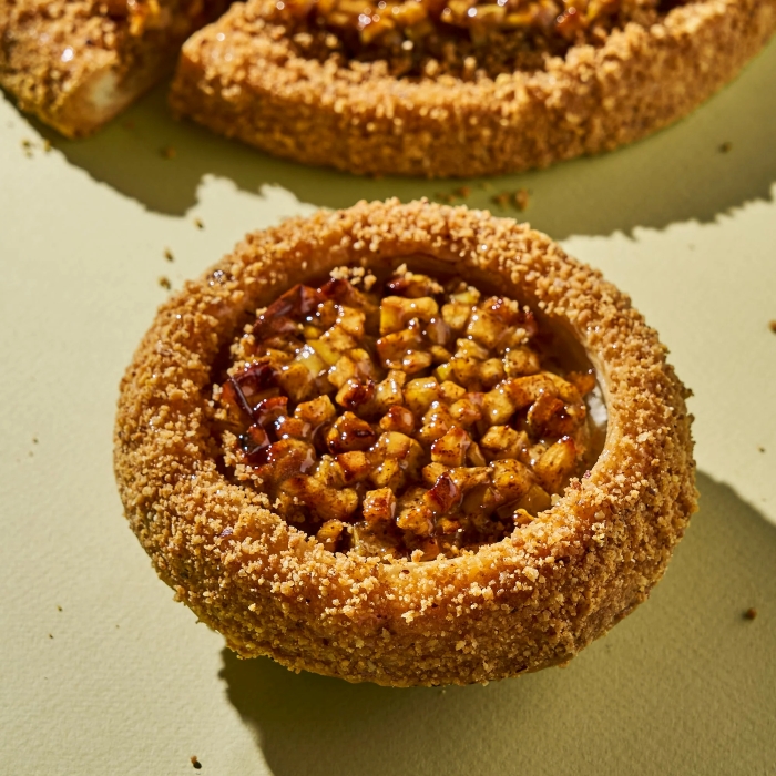 Tarte aux pommes Jeffrey Cagnes © kevinrauzyfoodography