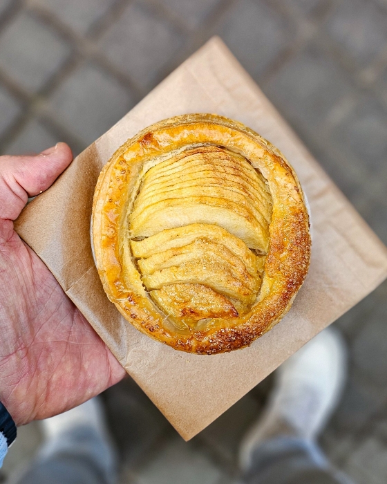 Tarte auxpommes Utopie © boulangerie Utopie