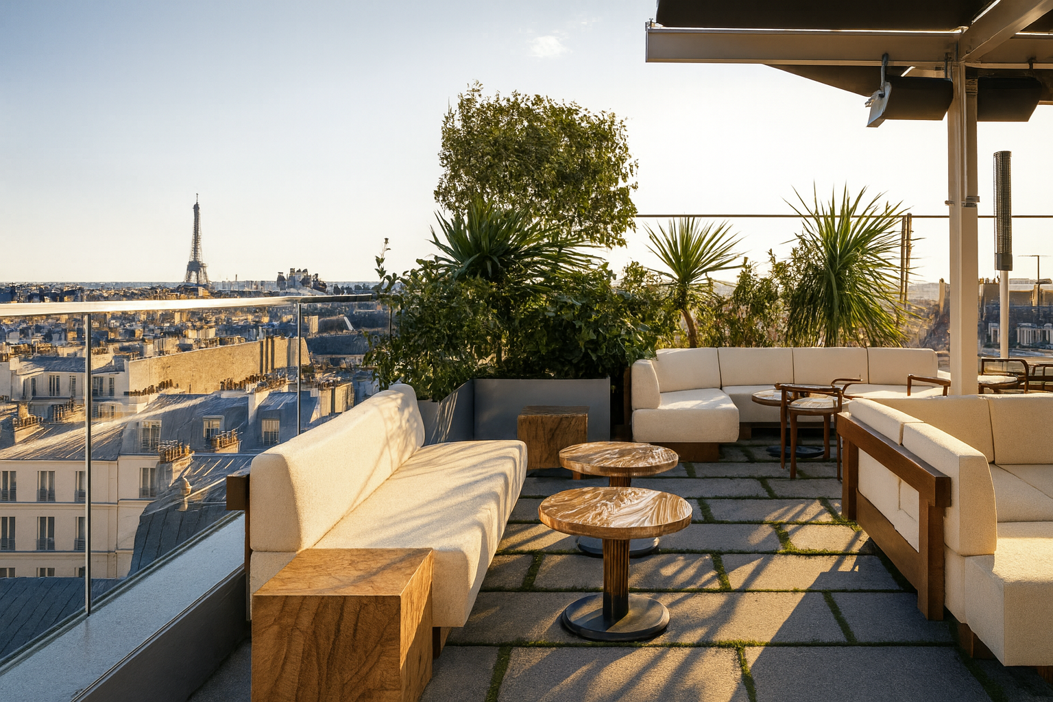 Rooftop de La Fondation © La Fondation