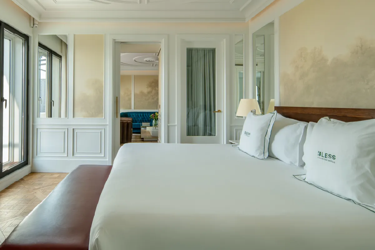 Une chambre dans l'hôtel à Madrid © BLESS