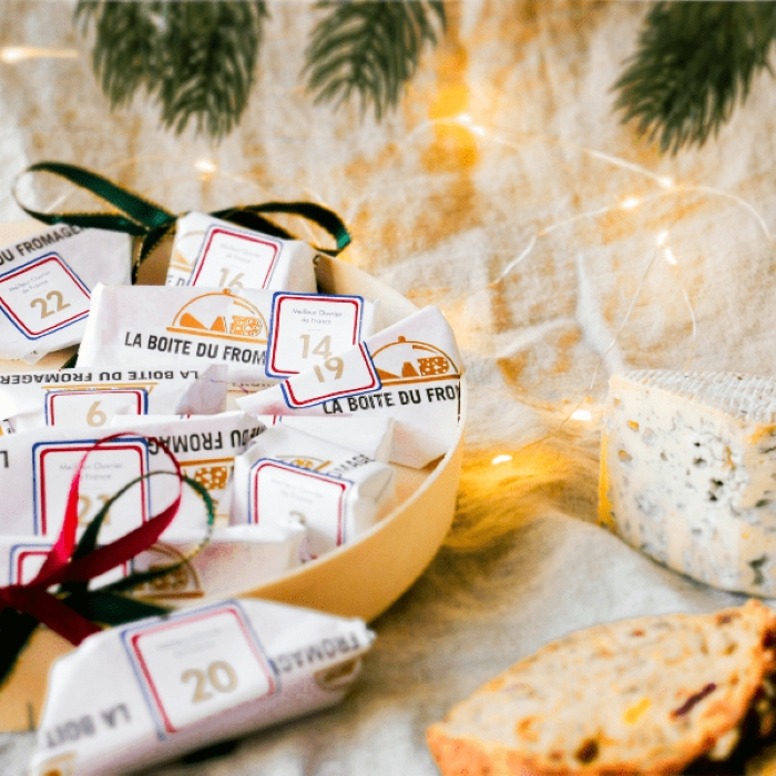 calendrier de l'avent des fromage © François Bourgon