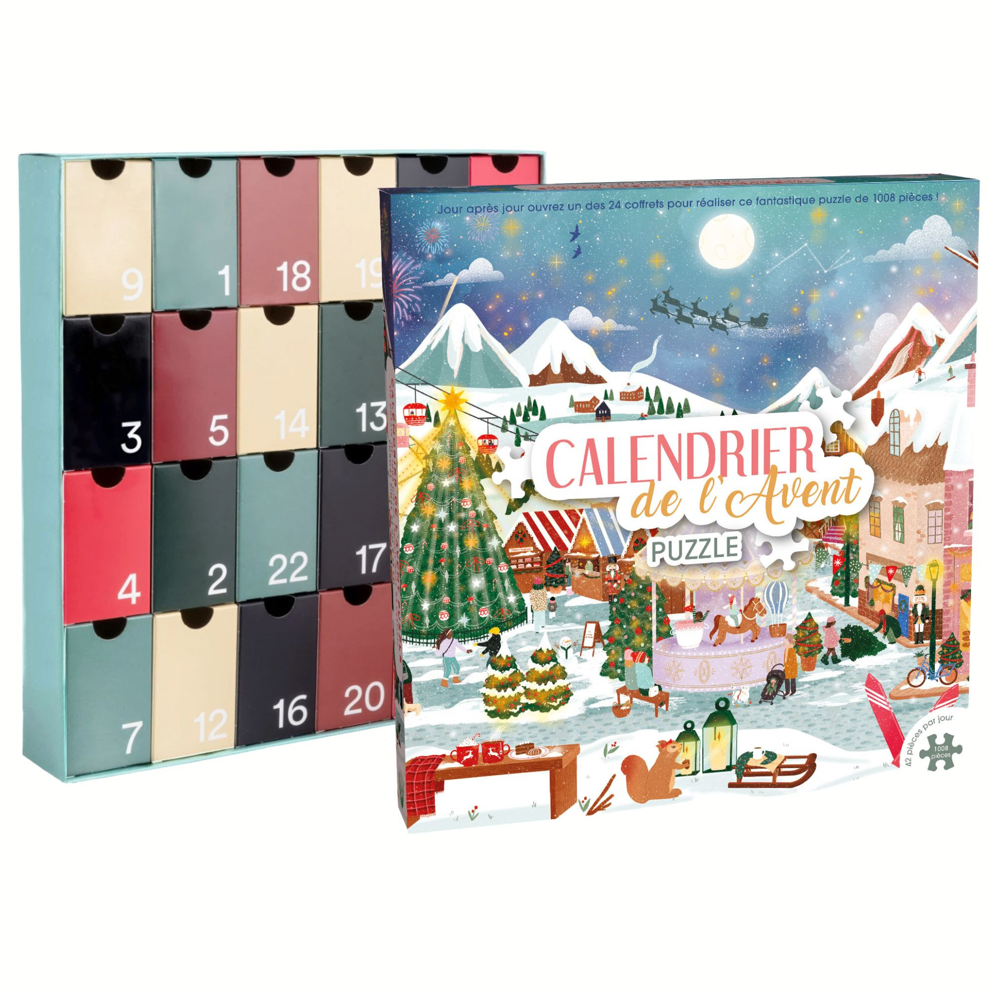 calendrier puzzle © Cultura
