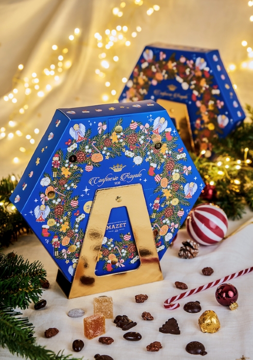 roue de l'avent © Confiserie Royale Mazet