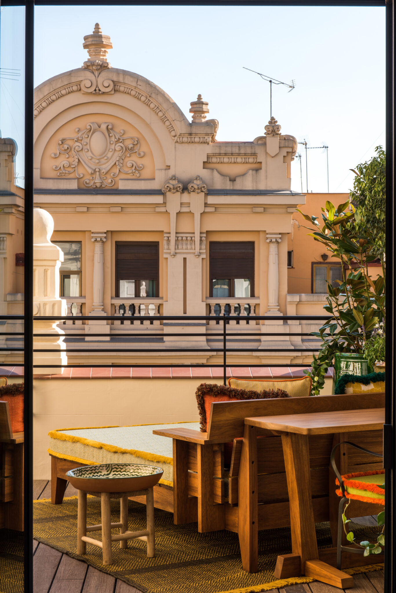 La vue imprenable de la chambre deluxe © Evok