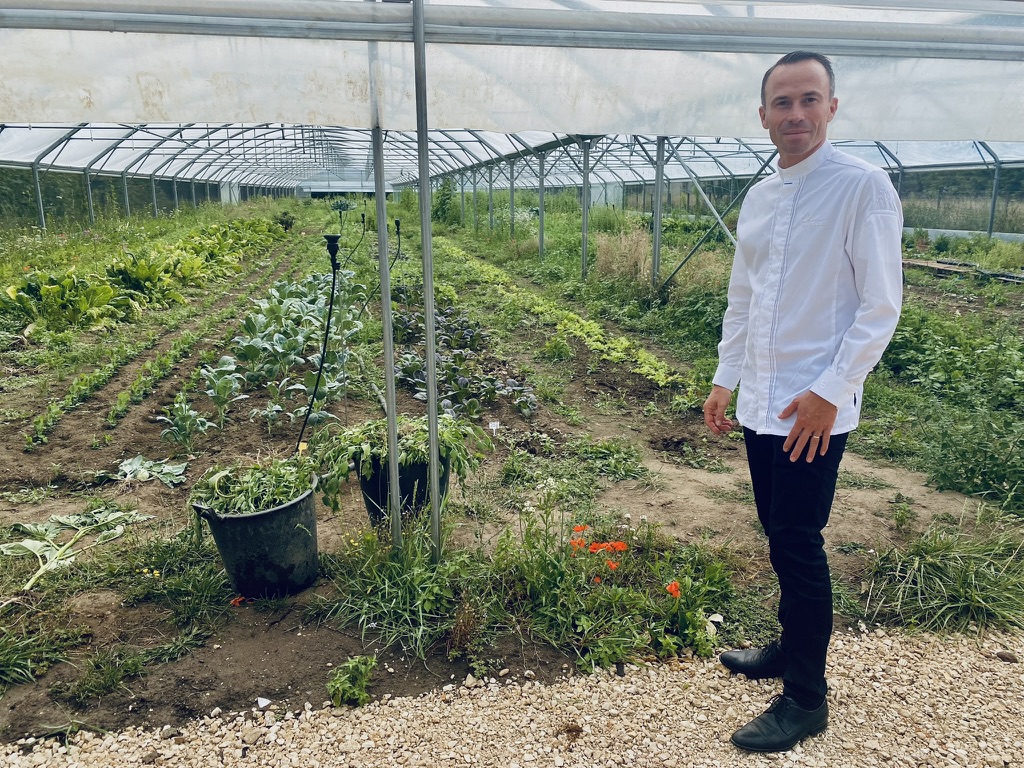 Le chef dans ses serres à Blois