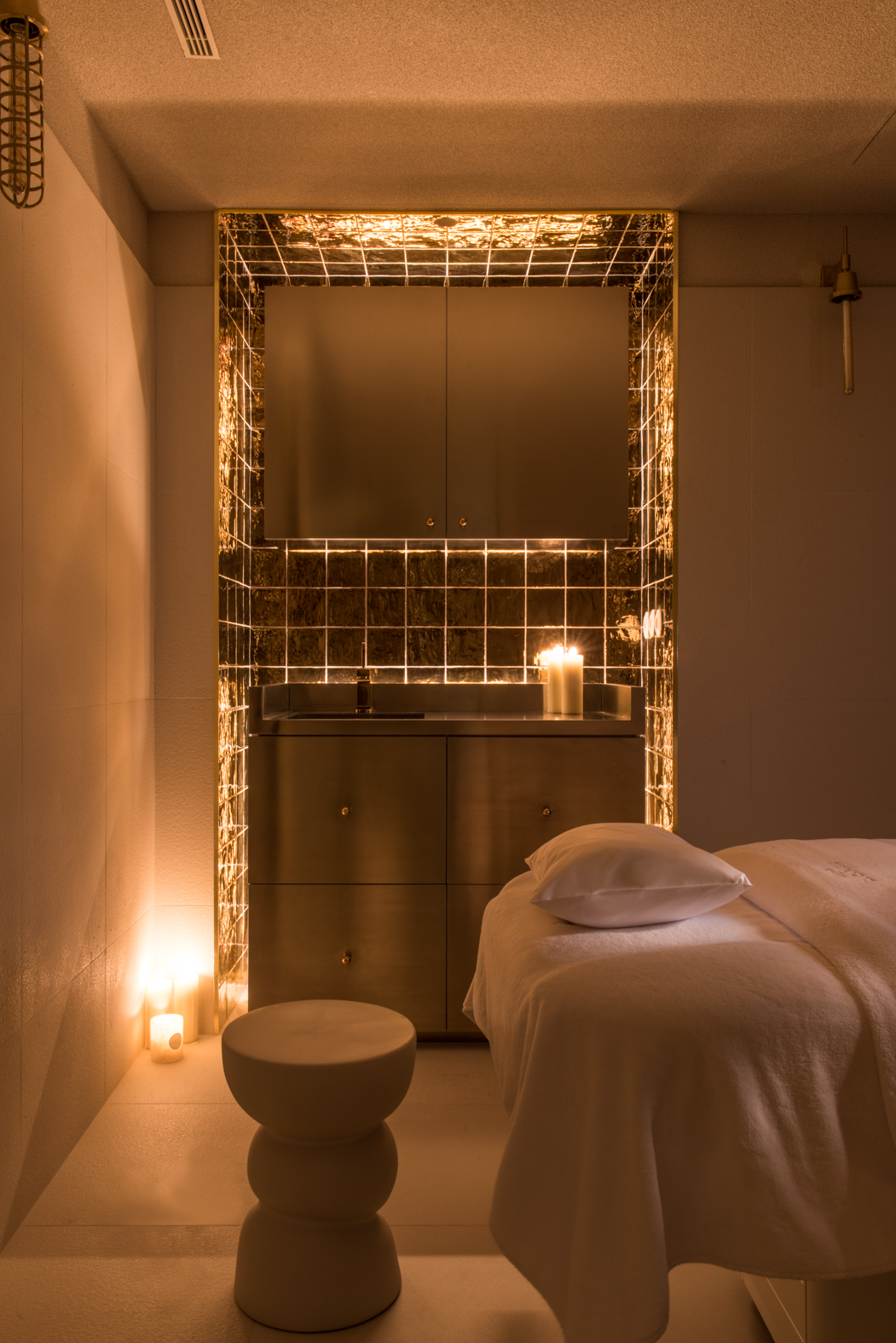 Les cabines de soin au spa © Guillaume de Laubier