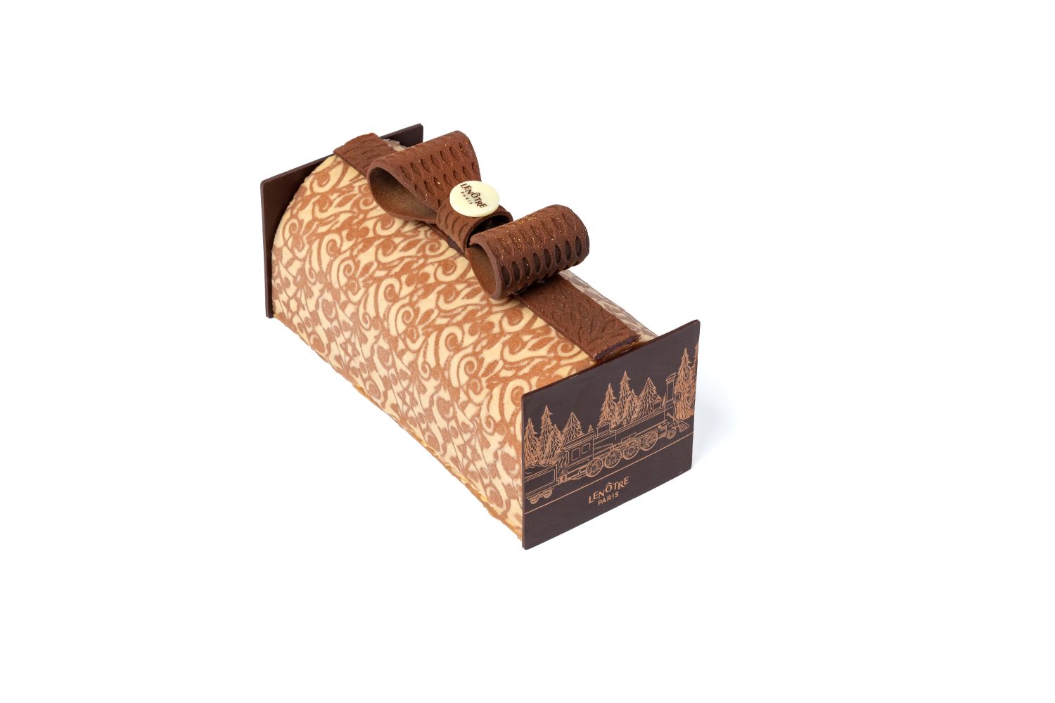 Bûche Haussmann © Lenôtre