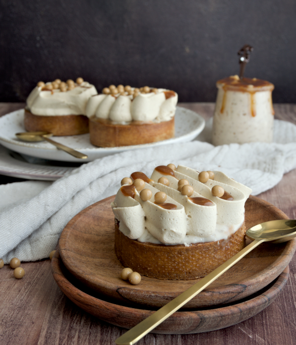Bûche Vanille et riz au lait © Tartelettes