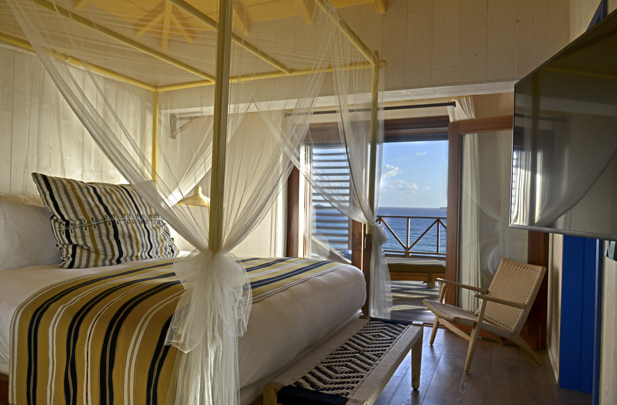 Une chambre de l'hôtel © Manapany