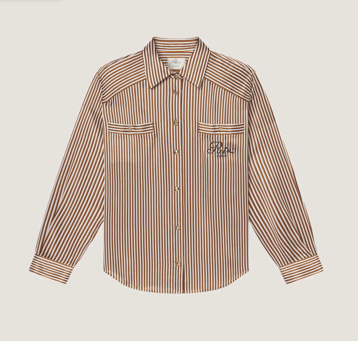 La veste de pyjama pour femme Ritz x FRAME © Le Ritz Paris