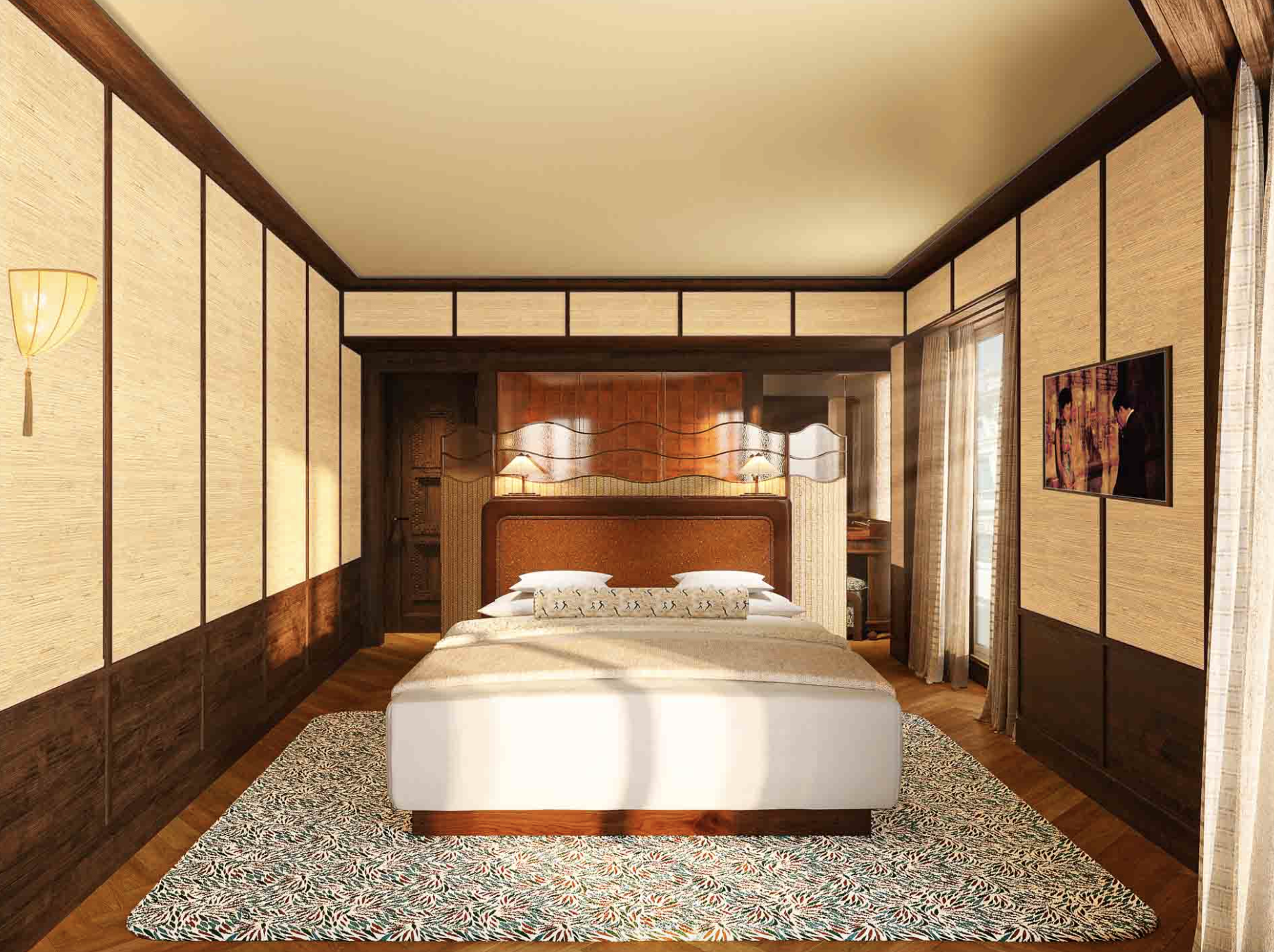 Une chambre de l'hôtel © Hôtel Hana