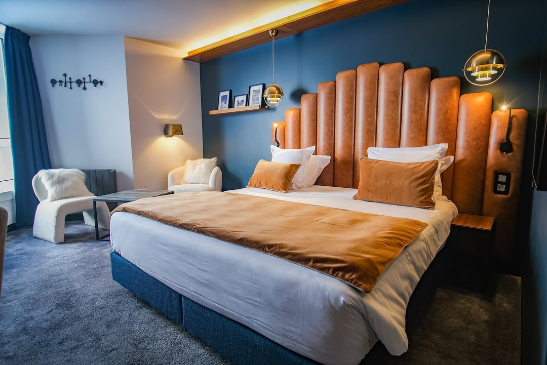 Une chambre de l'hôtel © Fahrenheit Seven Val Thorens
