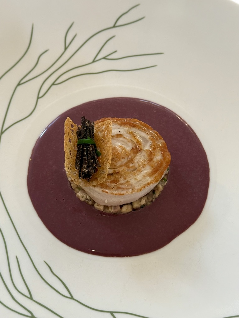 La carpe à la Chambord, plat signature du chef
