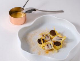 Recette des Saint Jacques truffées par le chef Julien Médard