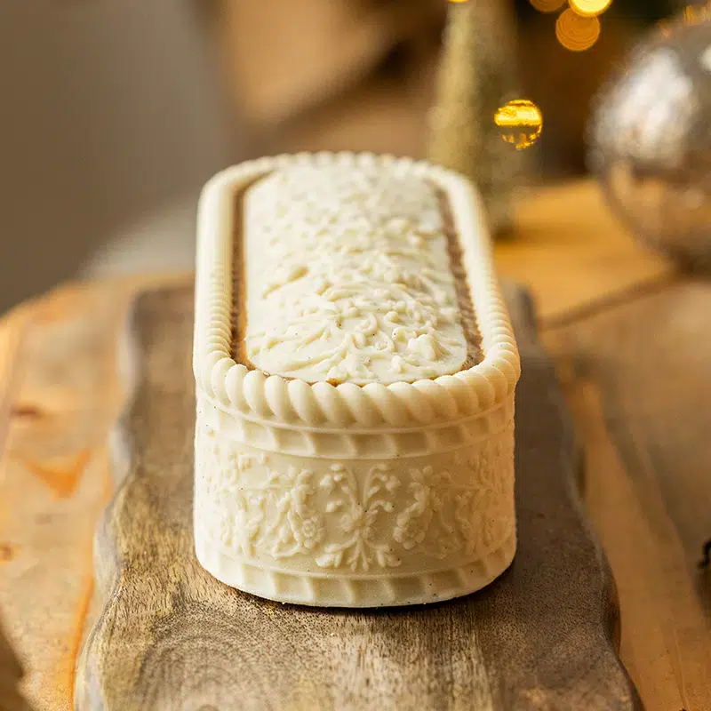La bûche 100% vanille © Pleincœur