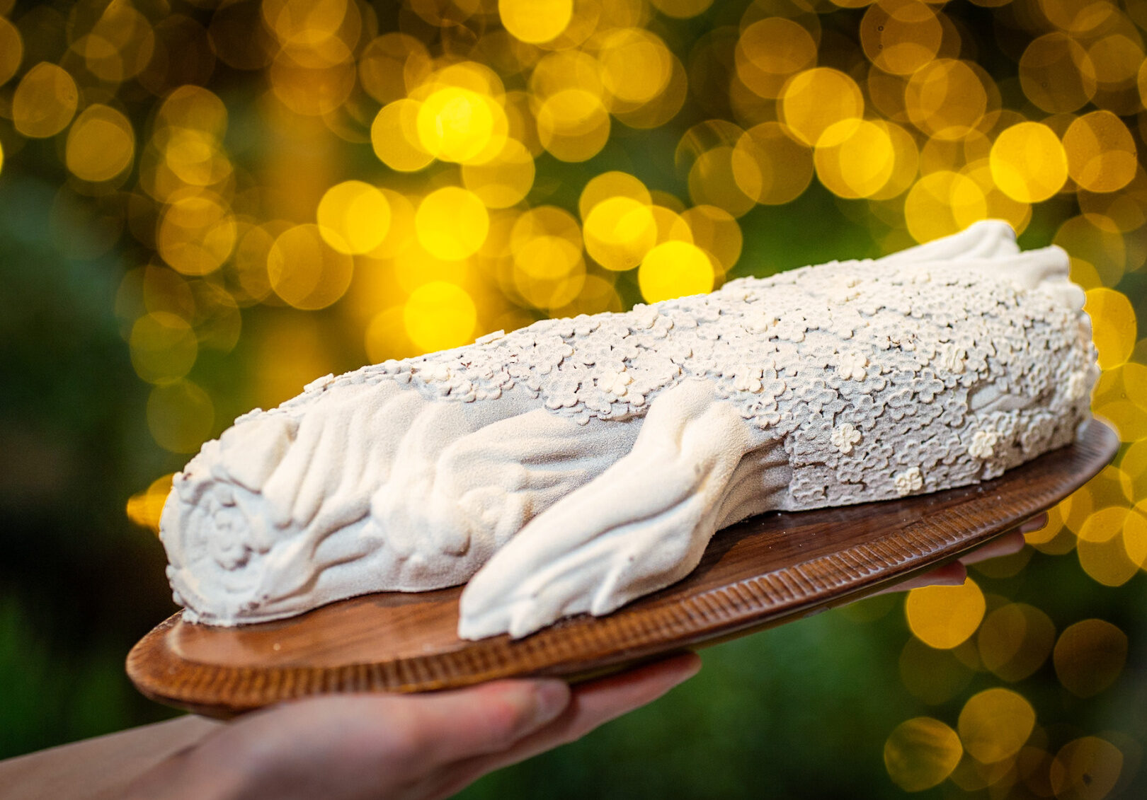 La bûche de Noël immaculée © Four Seasons George V