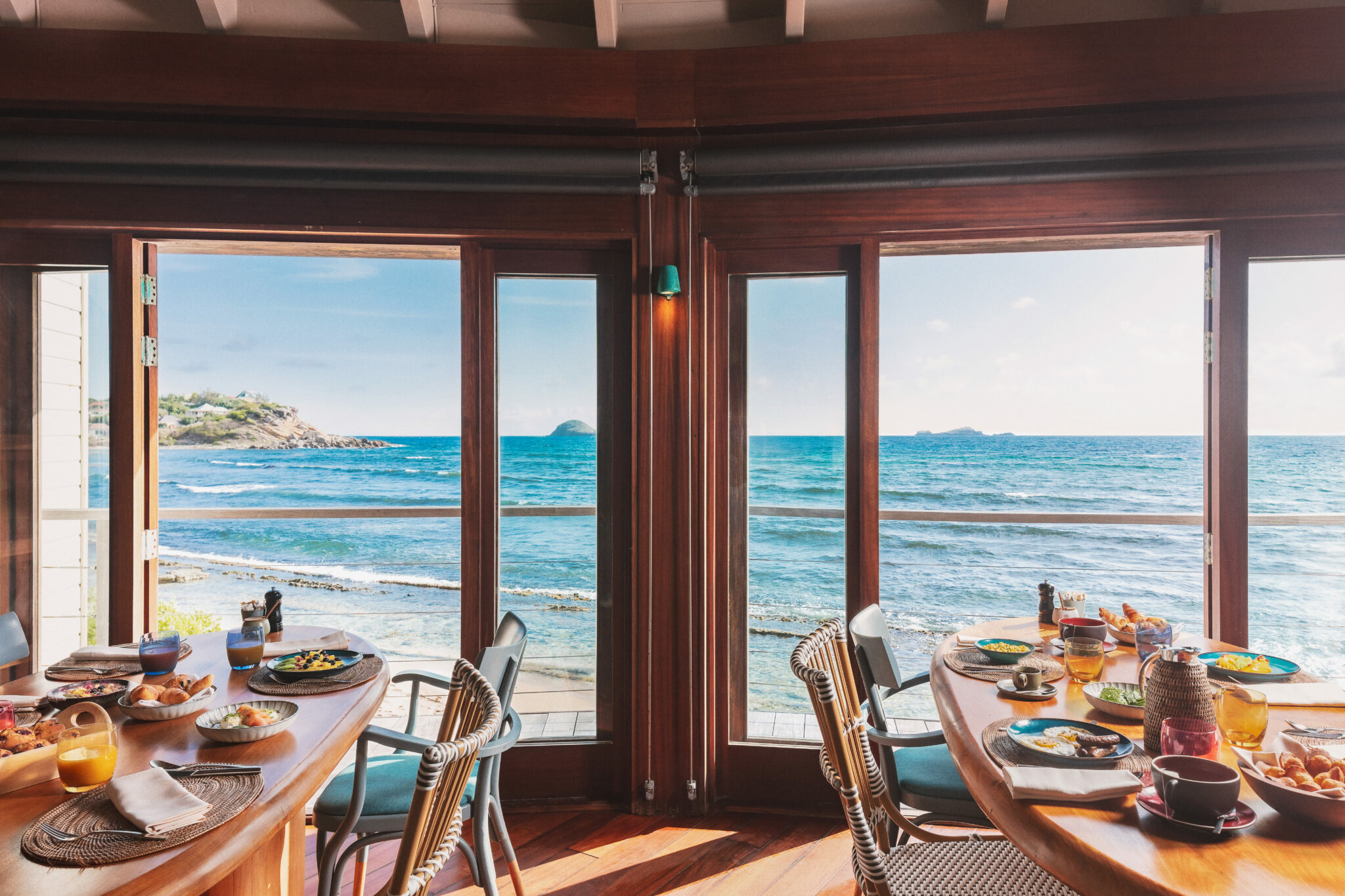 Dîner au restaurant de l'hôtel © B Signature