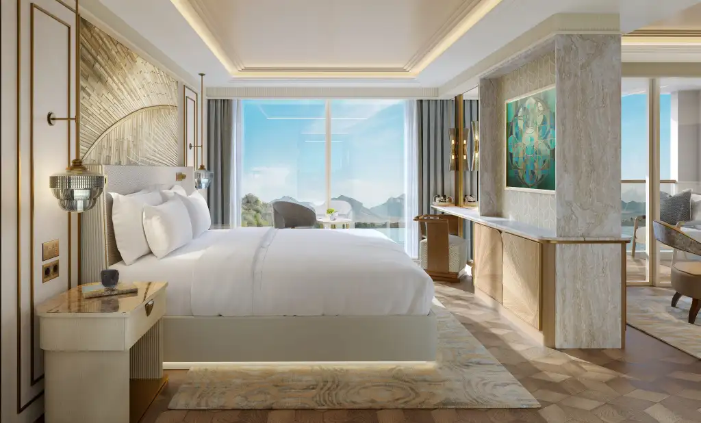 Une chambre dans la nouvelle croisière de luxe © Stories From Hilton