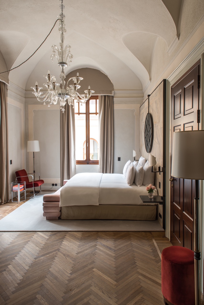 La suite Bianca dans l'hôtel à Venise © Guillaume de Laubier