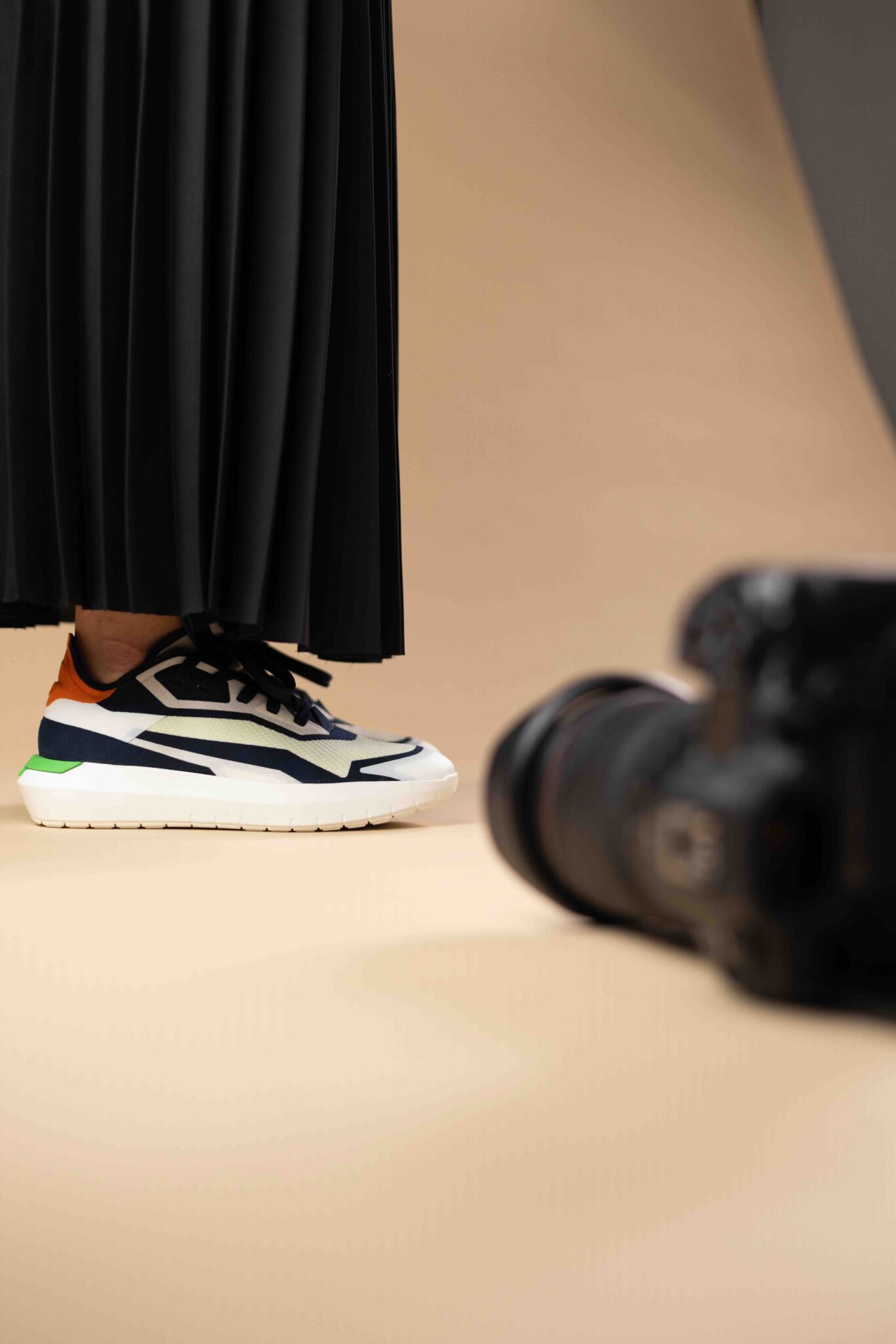 Fougue, le nouveau modèle de sneakers de la maison 555 © Maison555