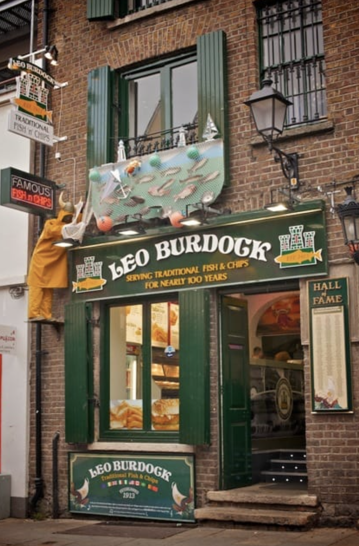 La devanture de Leo Burdock’s à Christchurch © Leo Burdock’s