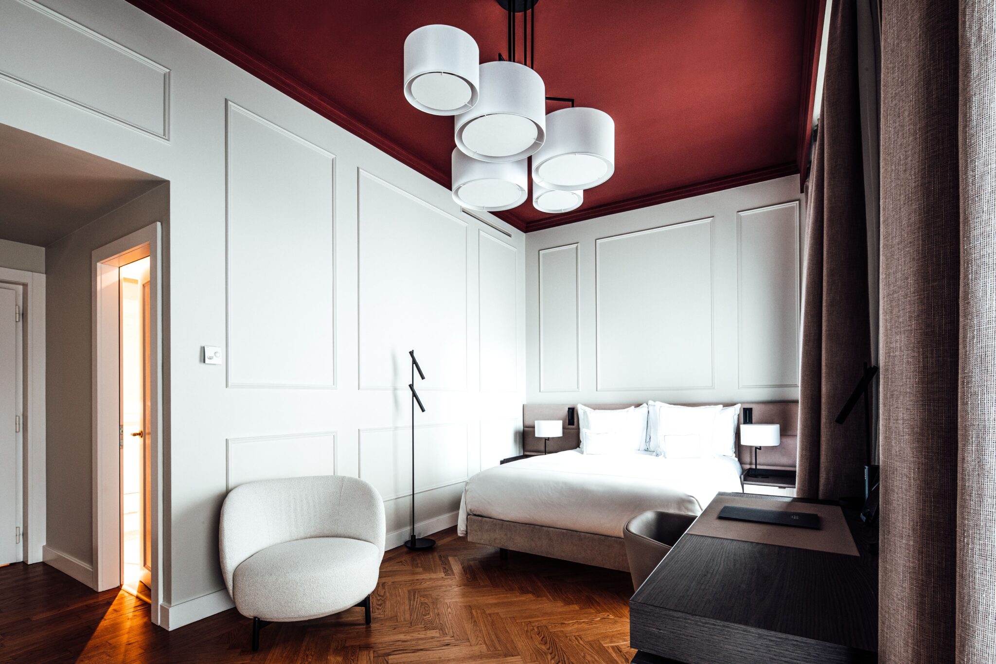 Une chambre de la Clinique La Prairie © DR