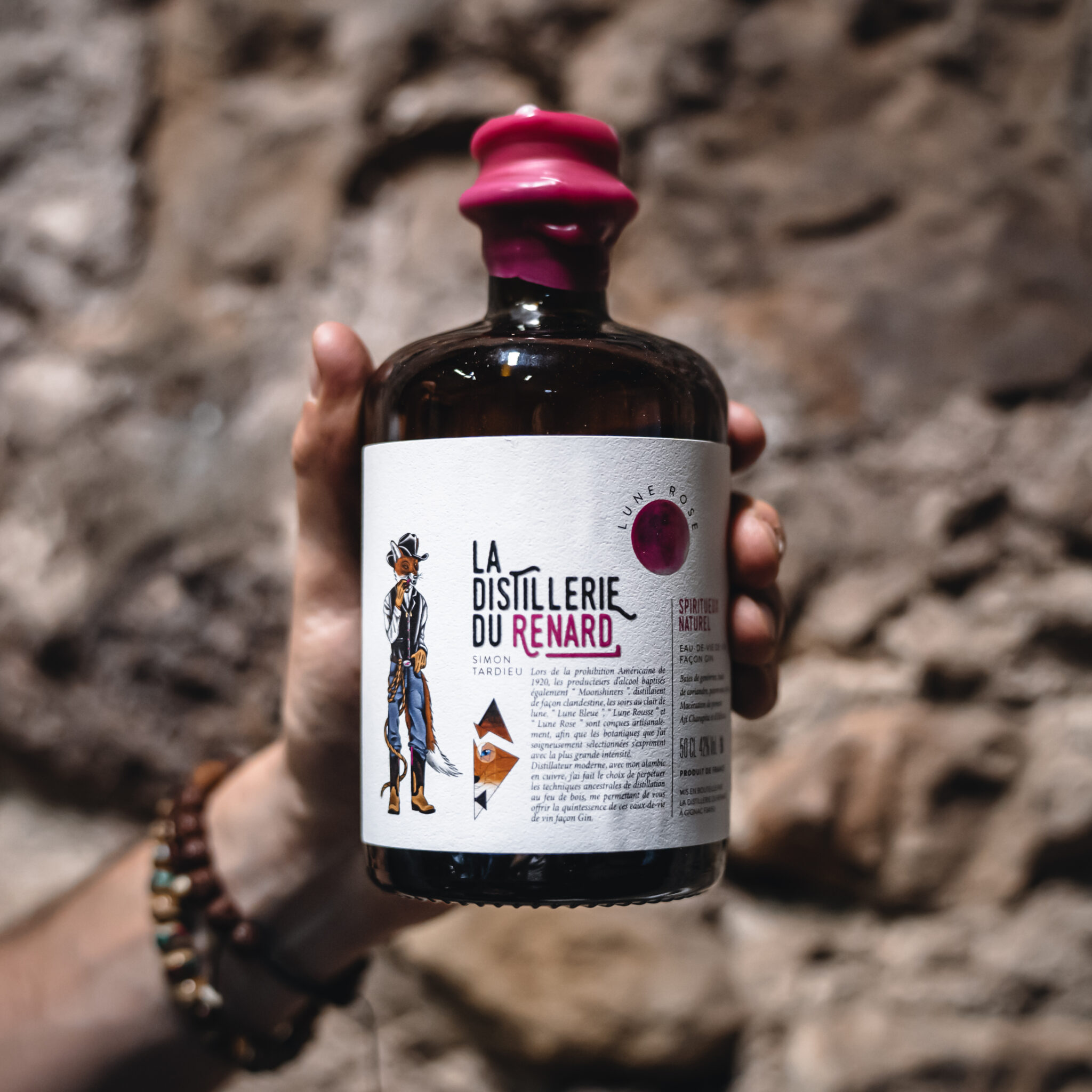 Le Gin de la distillerie du Renard © DR