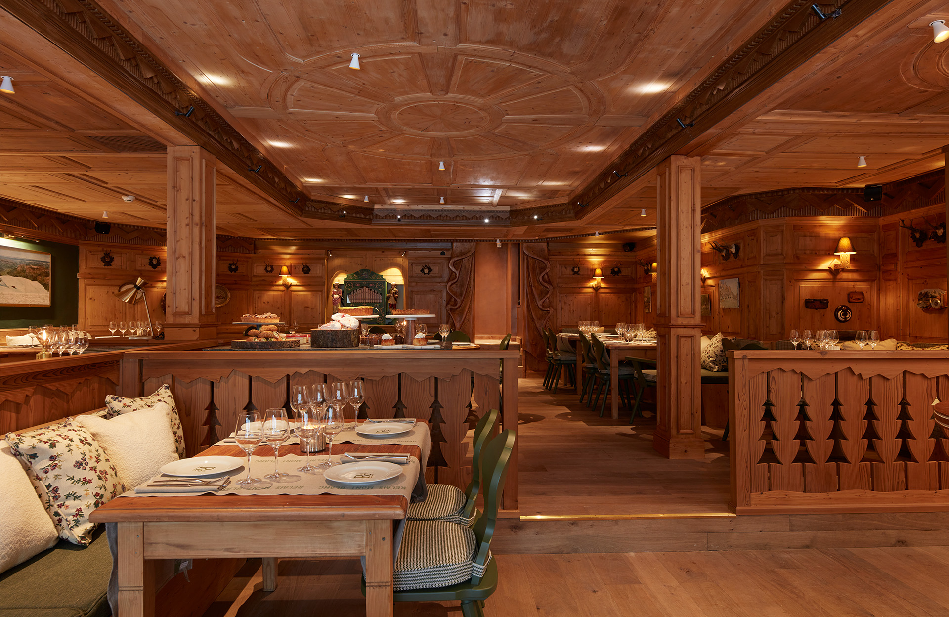 Le Relais Mont-Blanc, restaurant de l'Hôtel Mont-Blanc Megève