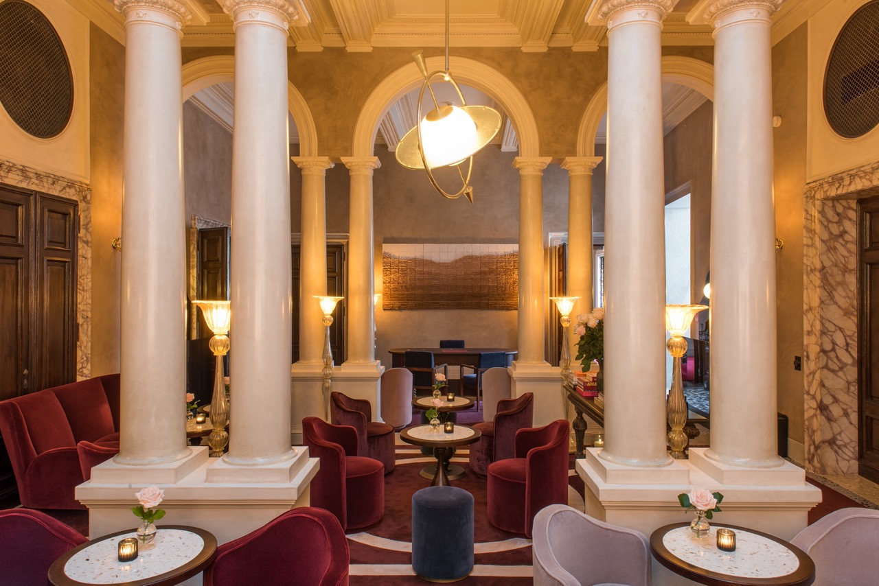 Le lobby de l'hôtel aux allures de Palais © Guillaume de Laubier