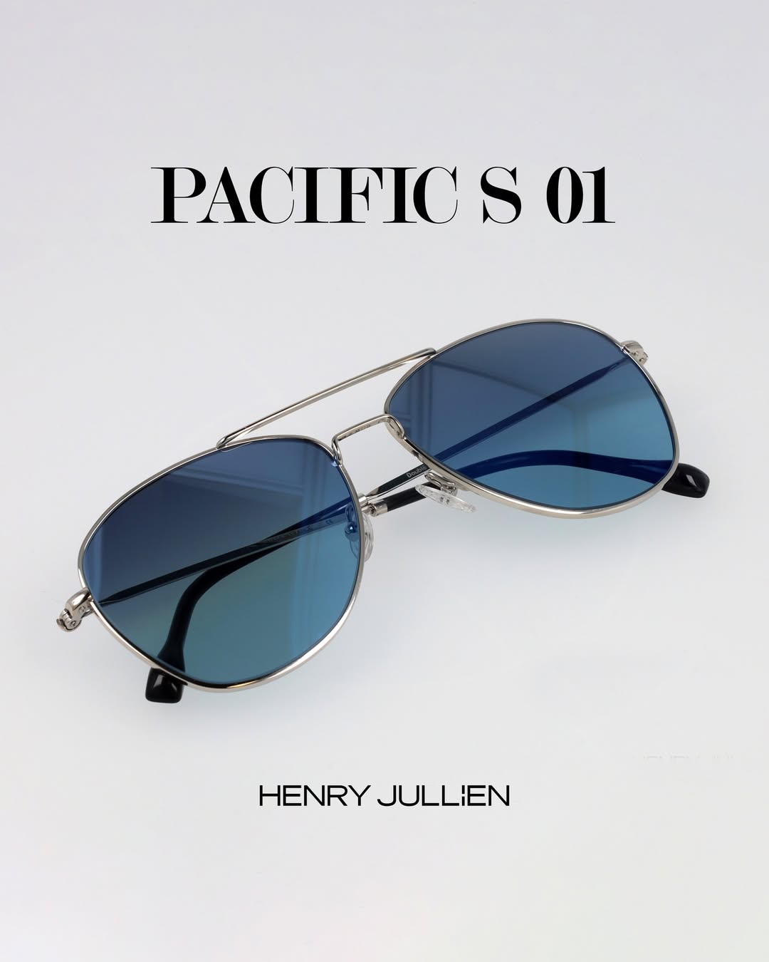 Le modèle Pacific S 01 de la marque de lunettes popularisée par E. Macron © Henry Jullien