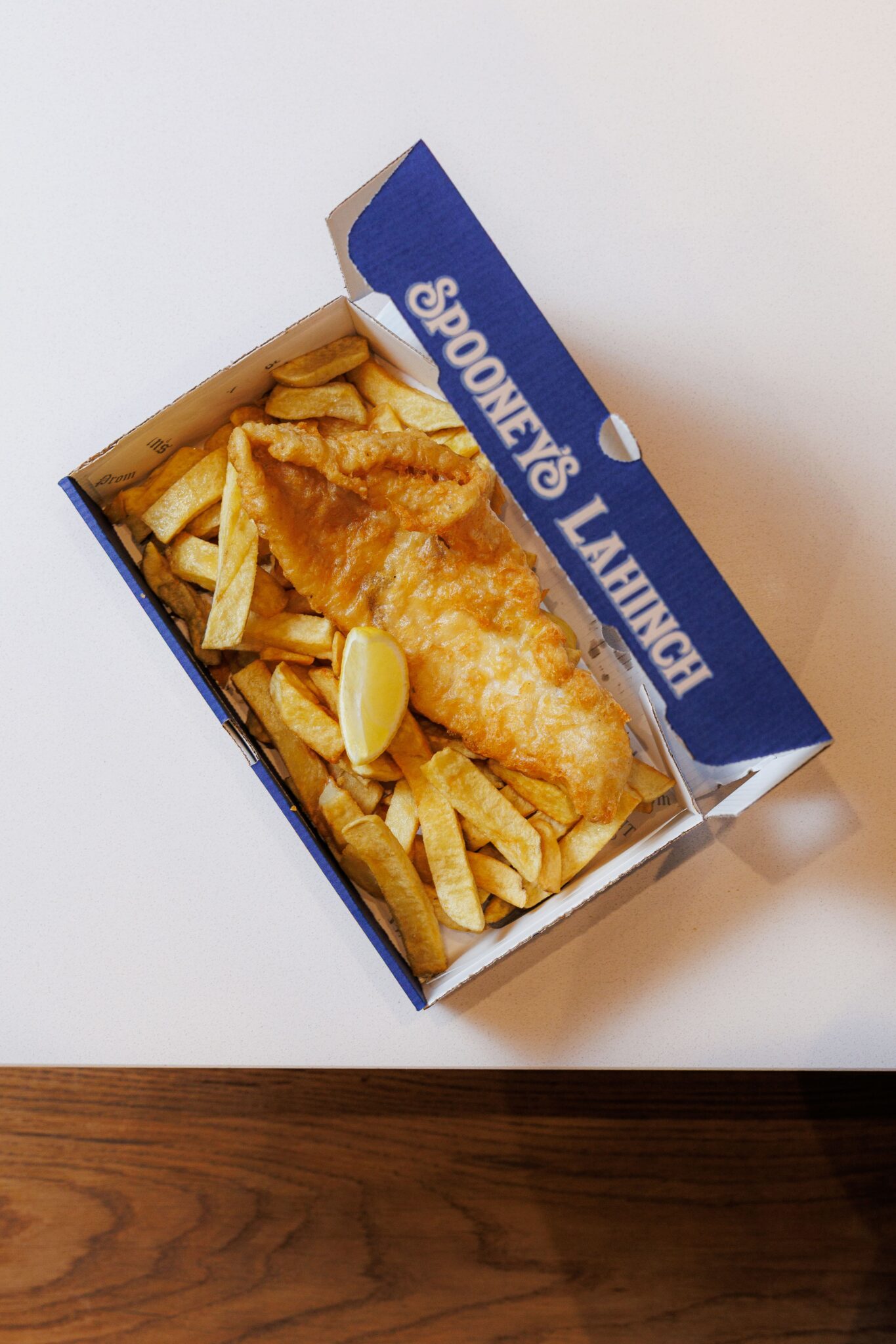 Fish and Chips © Spooney’s Fish n Chips, Lahinch, The Burren, Co Clare