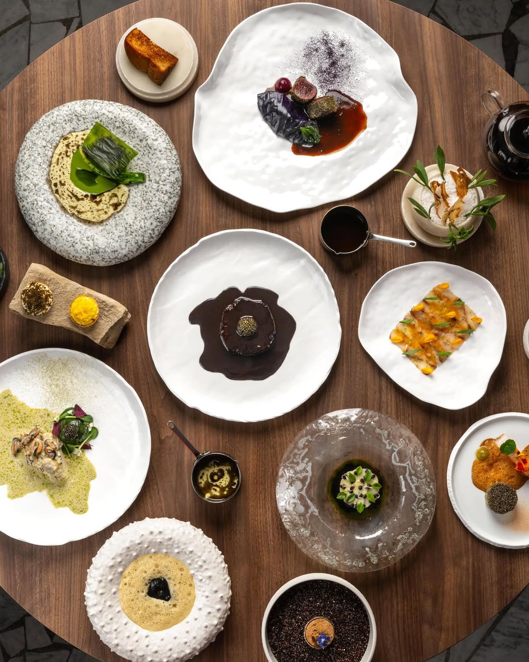 La table colorée du chef Ilane Tinchant © comfiance_